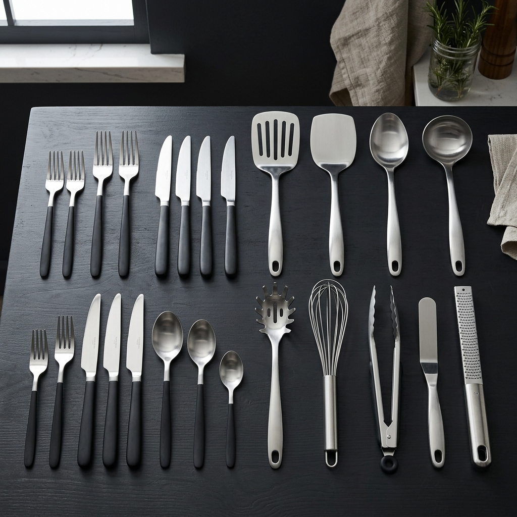 Flatware and kitchen cutlery