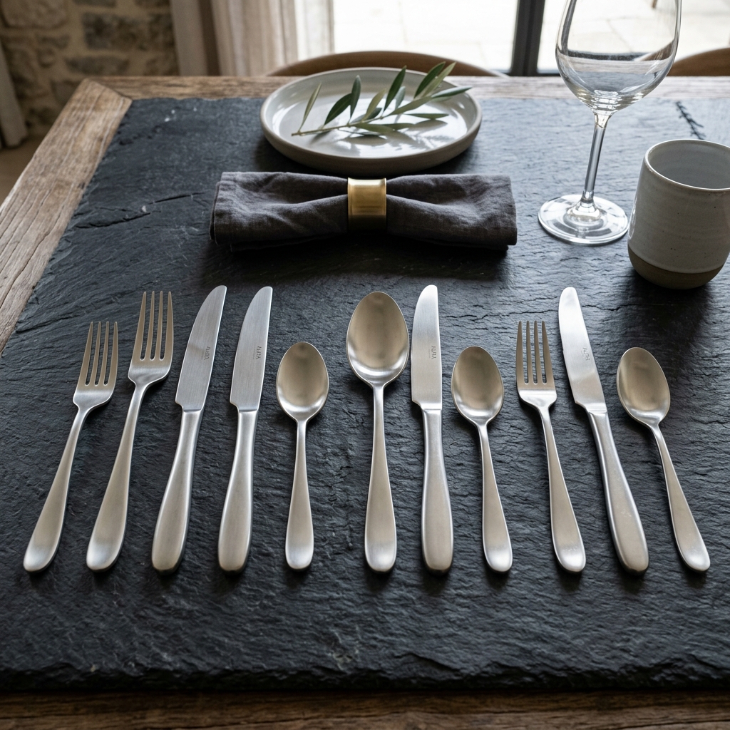 Premium precision cutlery collection