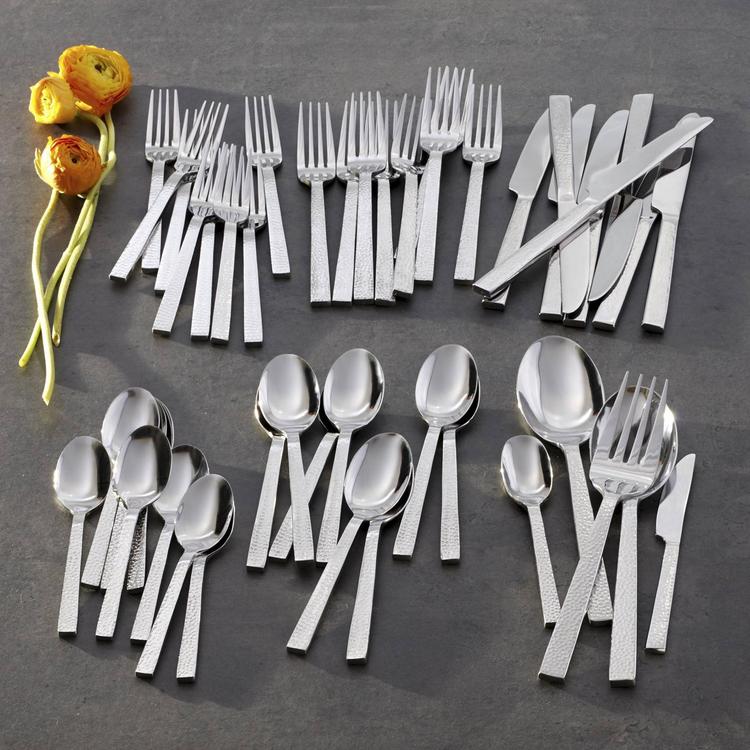 Oneida Flatware Set Paul Revere Stainless 45 Piece Service for 8